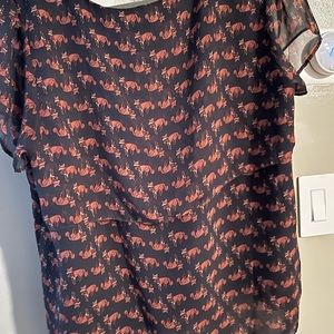 Charlotte Russe size xl. New condition with super foxes on it. Fits little snug